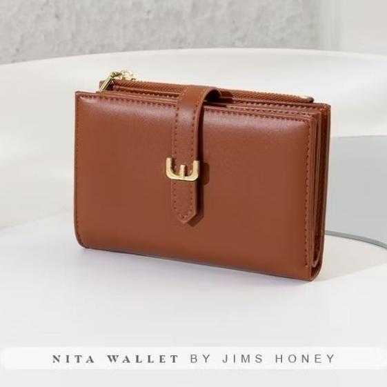 Jims Honey Nita Wallet Dompet Kecil Wanita Dompet Sedang Jimshoney Dompet Lipat Cewek Simple Minimal