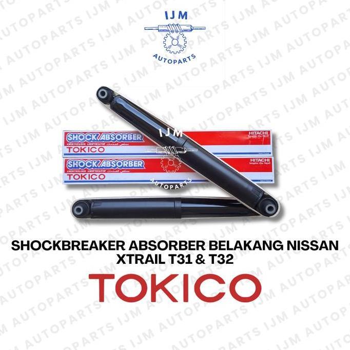Shockbreaker Absorber Belakang Nissan Xtrail T31 & T32 Tokico Thailand