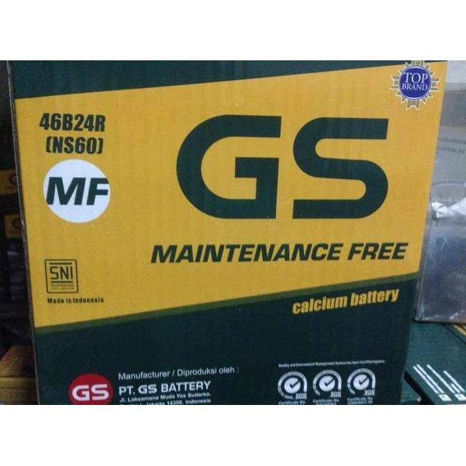 GS MF NS60 aki kering mobil terios rush apv swift sx4 avanza xenia
