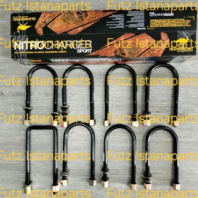 U Bolt Old Man Emu Leaf Spring (Per Daun) Toyota Hardtop OME Orinal