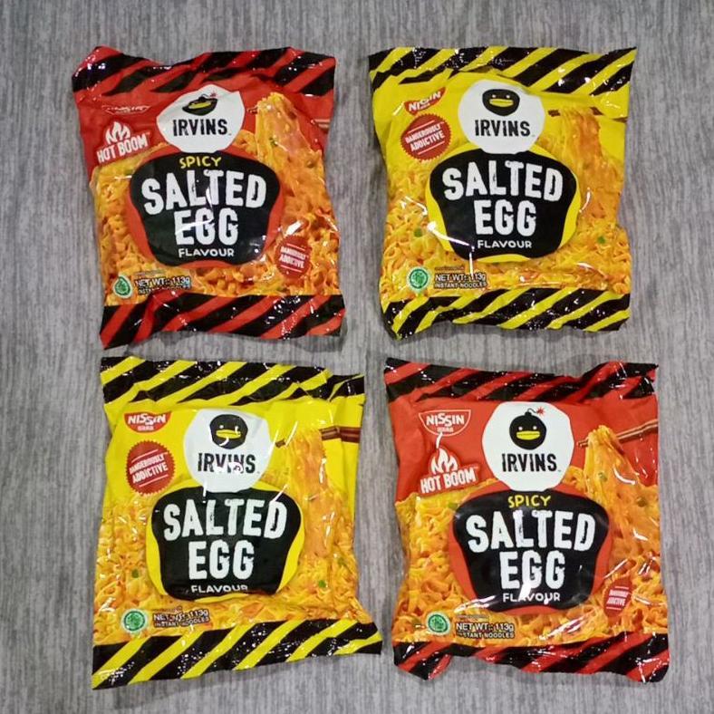 Nissin Irvins Noodle Salted Egg