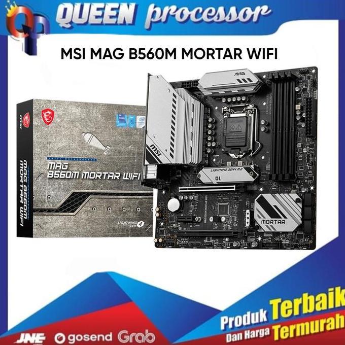 Rex- Msi Mag B560M Mortar Wifi (Lga1200, B560, Ddr4, Usb3.2)
