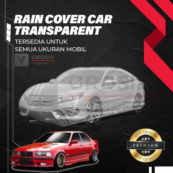 Parts- Sarung Mobil Transparan Bmw E36 / Transparent Body Cover Bmw E36