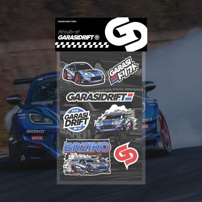 Car- Garasi Drift Sticker Package Brziko In Action