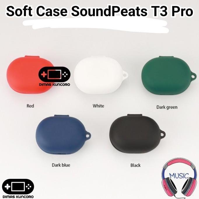 Soft Case SoundPeats T3 PRO silicone silikon t3pro anc cover protector nc