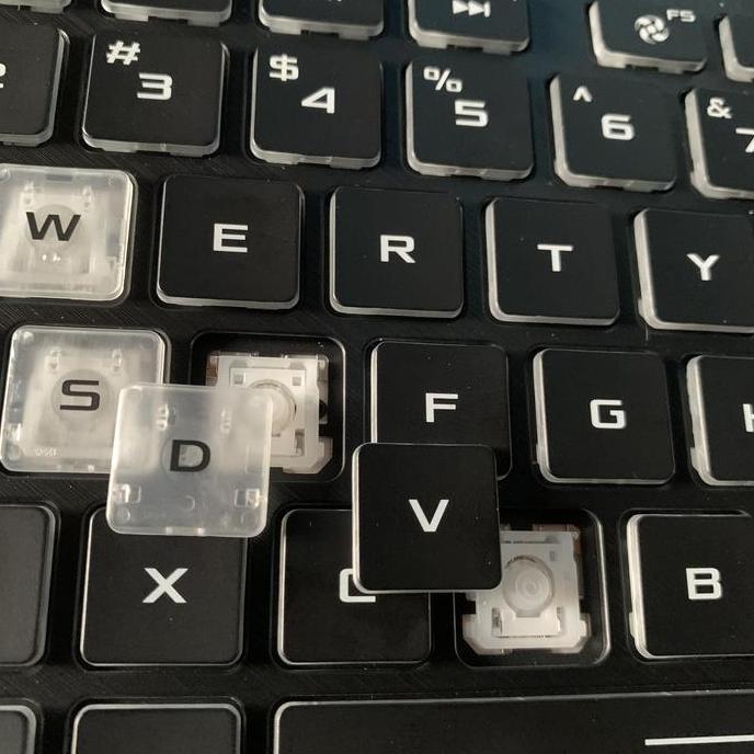 The- Tombol Keyboard Asus Rog G531 G512 Series (Keycaps / Tombol Tuts )