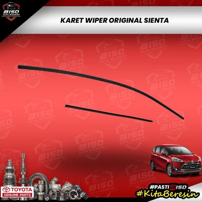 Karet Wiper Toyota Sienta Depan Original TOYOTA ASTRA MOTOR Karet Wiper untuk Wiper Original Toyota 