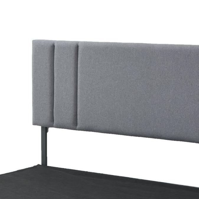 Informa 160X200 cm Lynn Headboard Tempat Tidur - Abu-Abu Sandaran Dipan Papan Headboard Minimalis Sa