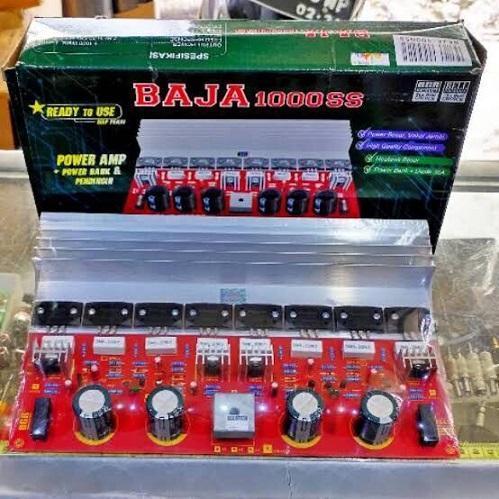 Kit Power Amplifier Streo 1000W SANKEN II Stereo BAJA 1000ss BELL BGR