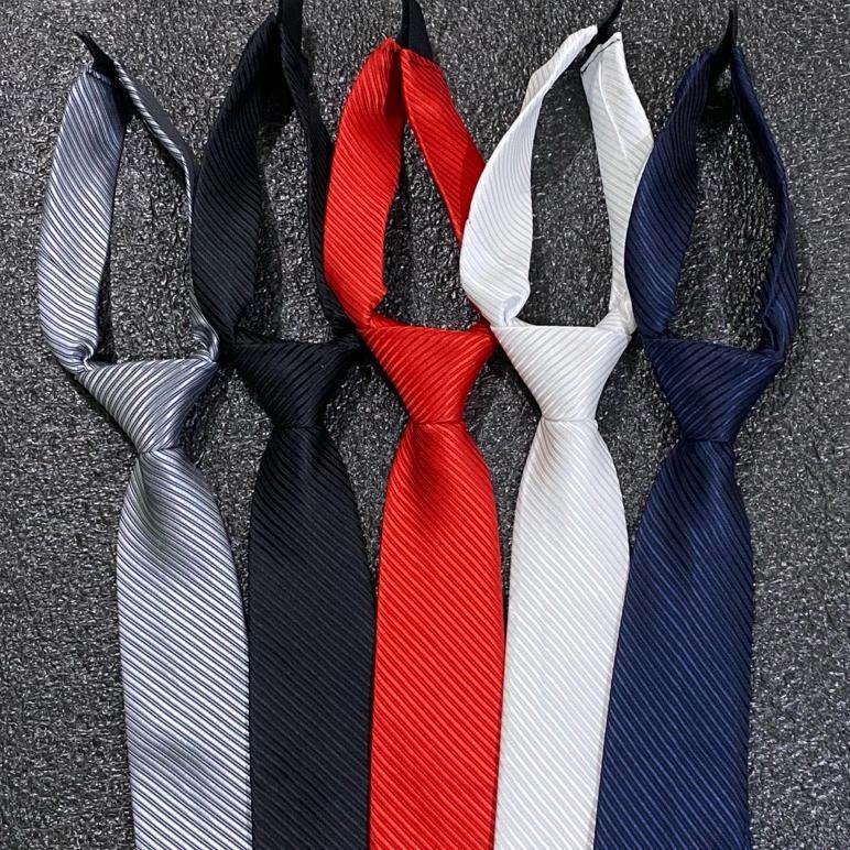 KIAMA - Dasi Siap Pakai Dasi Tinggal Pakai Instan Salur Slim 3inc