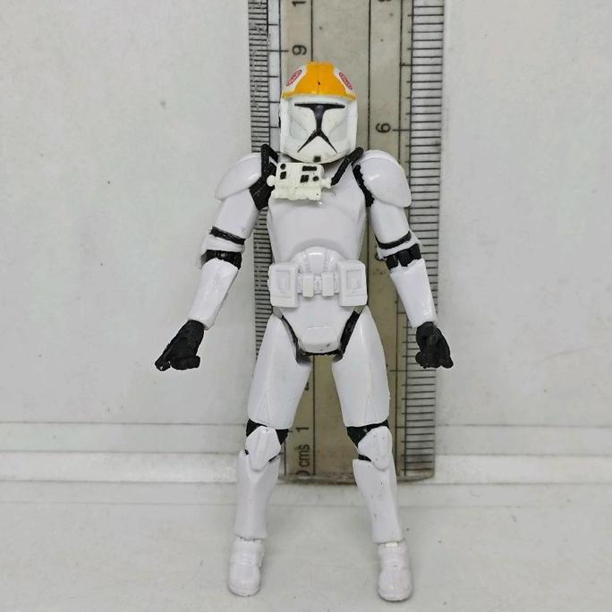 ACTION FIGURE 4' STAR WARS CLONE TROOPER PILOT  ORIGINAL HASBRO LFL PS99