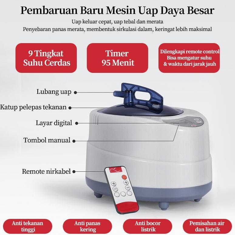 BIG SALE BENBO Sauna Uap Lipat / Sauna Uap Rumah Tangga /Mesin Sauna Uap Portable/Sauna Portable Spa