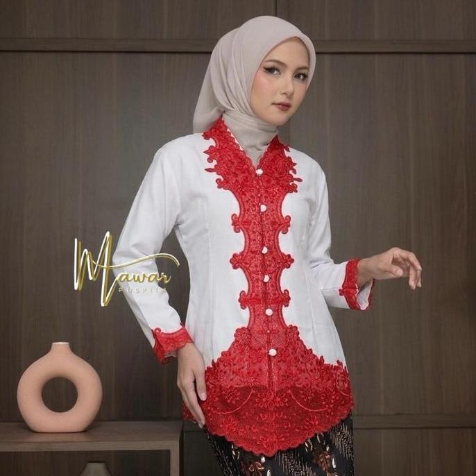 PREMIUM / Kebaya Encim Sunda Edisi Kemerdekaan Merah Putih