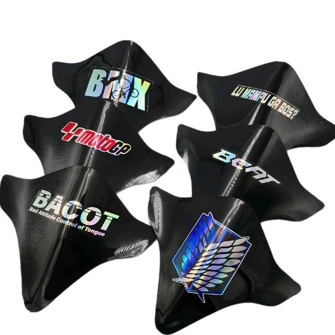 Visor Sepeda BMX Plus Stiker Hologram - Visor Sepeda Anti Pecah - Bisa Buat Motor Juga Alqshop