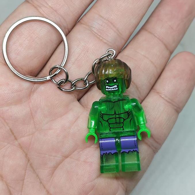 MINI FIGURE KEYCHAIN BRICK HULK GANCI FIGUR PS99