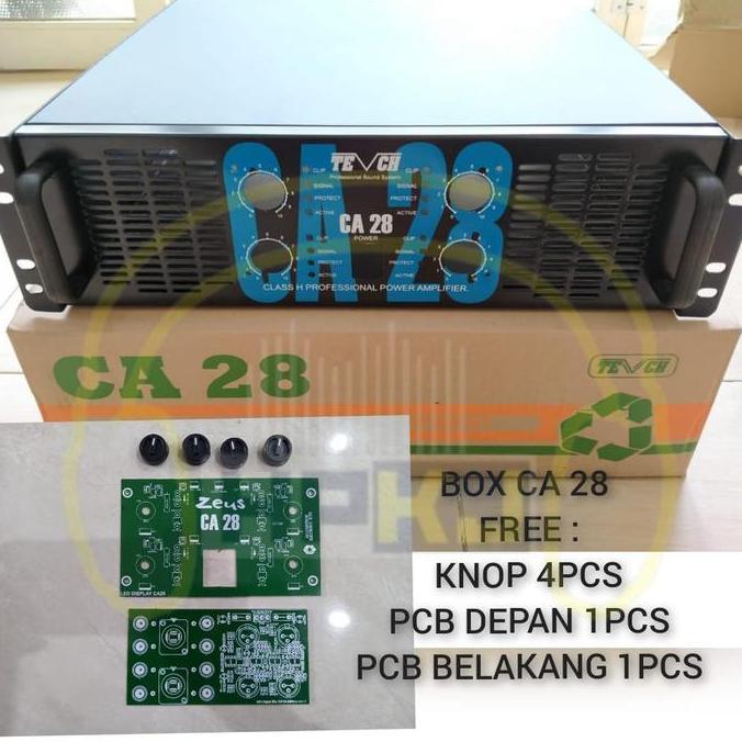 BOX POWER CA28 CA 28 AMPLIFIER 4CHANNEL 4 CHANNEL 4CH
