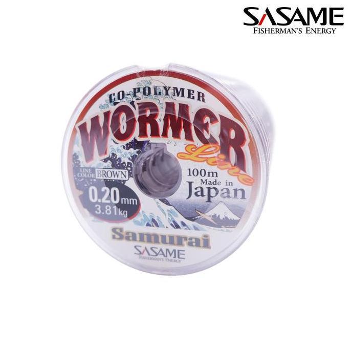 TERBARU - Senar Pancing Sasame Wormer Samurai 100 m