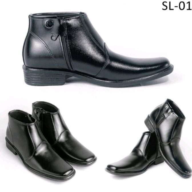 Sepatu pdh pria/sepatu satpam pria