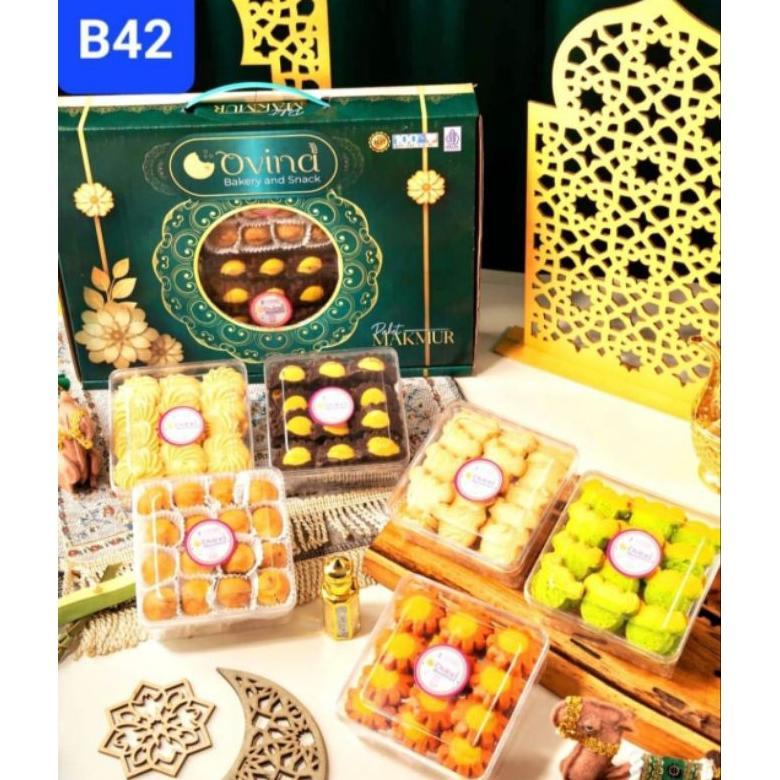 Hot Deals Binbon Madani Toples Datar / Hempers / Kue Kering / Kue Lebaran / Parcel / Ready Kota Pada