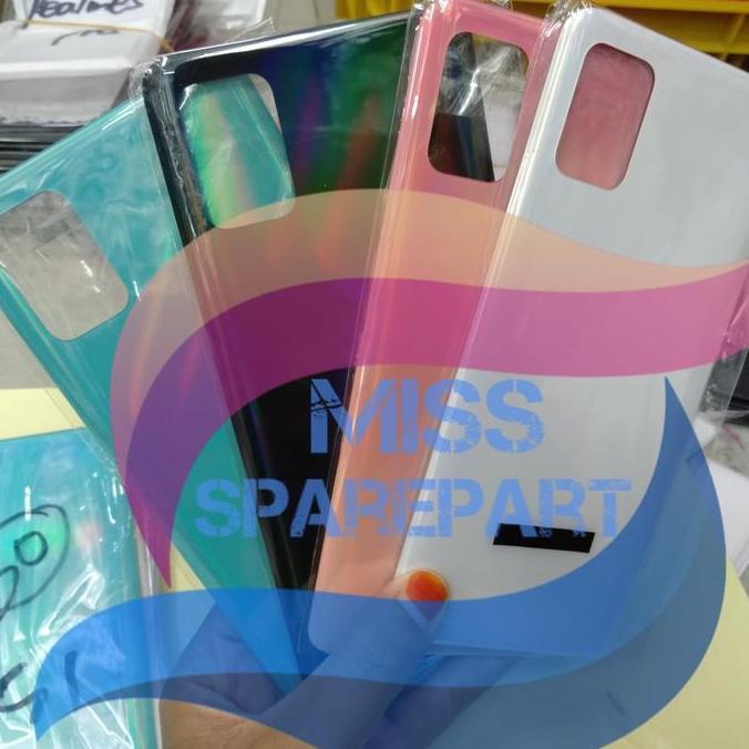 Back Casing Samsung A71 2020-Backdoor Samsung Galaxy A71 Black Ori INTERSCOO
