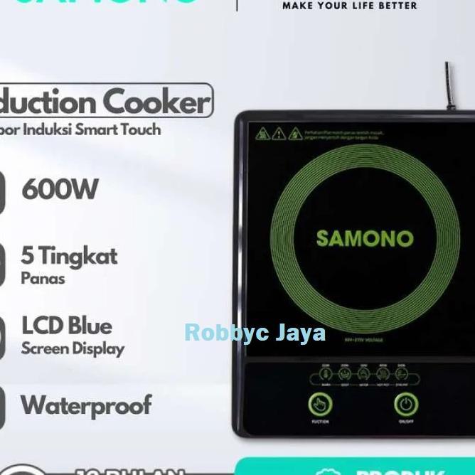Samono Kompor Listrik Kompor Induksi Ws-01 Black