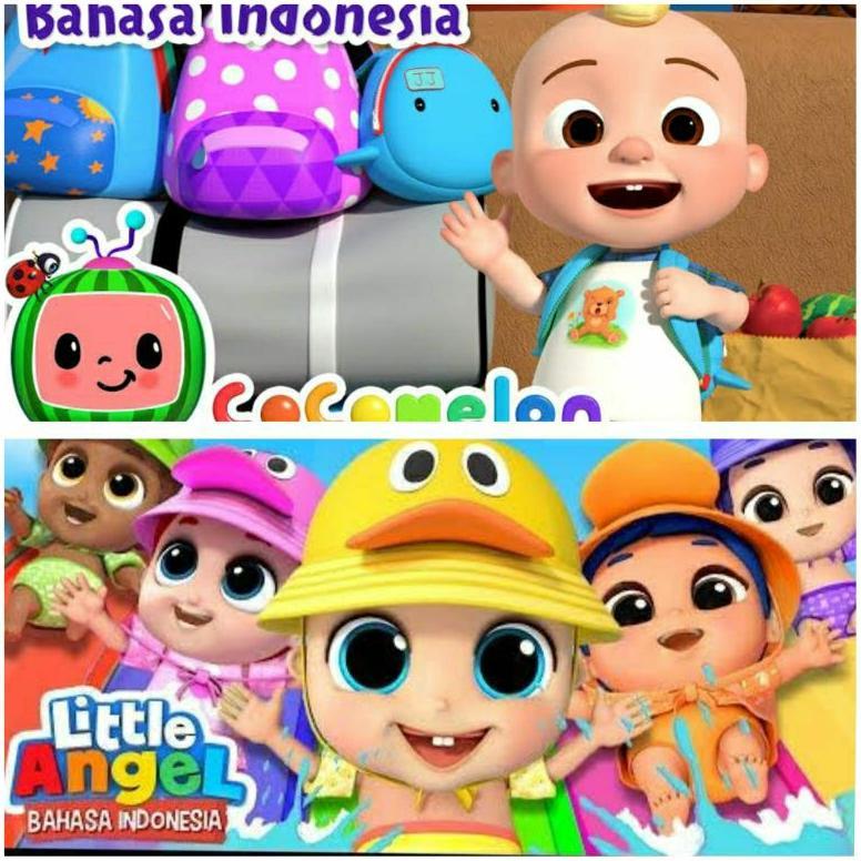 Flashdisk USB 16Gb Cocomelon & Little Angel Bahasa Indonesia