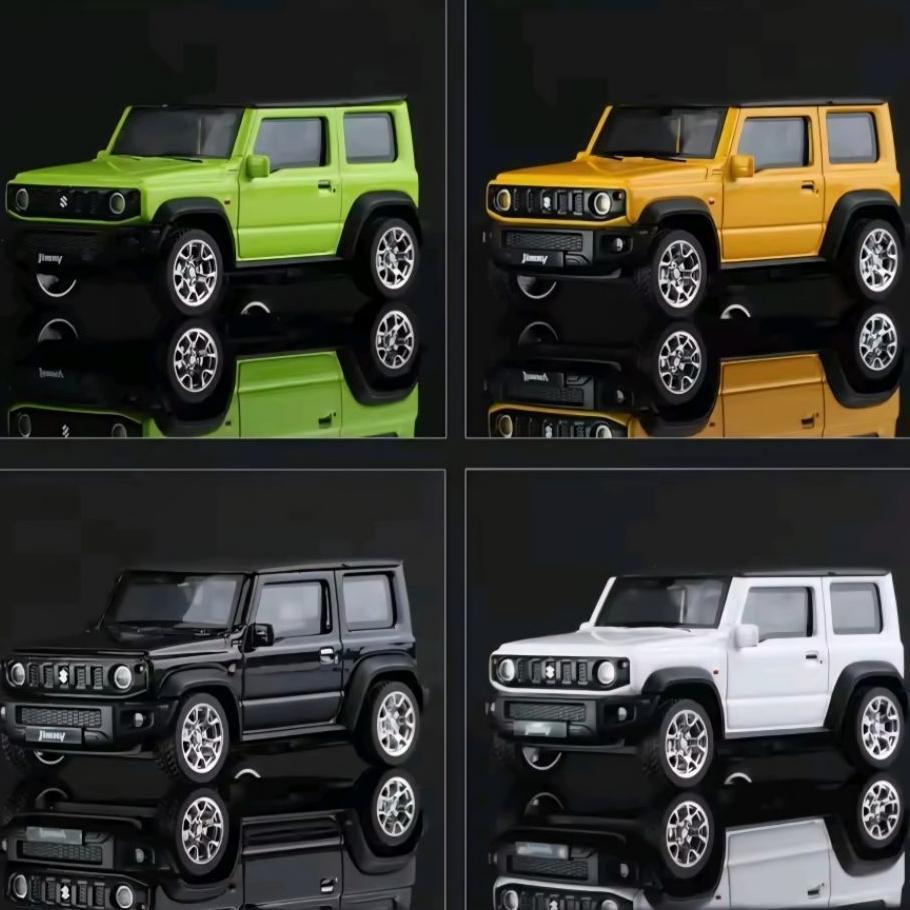 Diecast Mobil Suzuki Jimny 1:34 Miniatur Mobil Mainan Koleksi