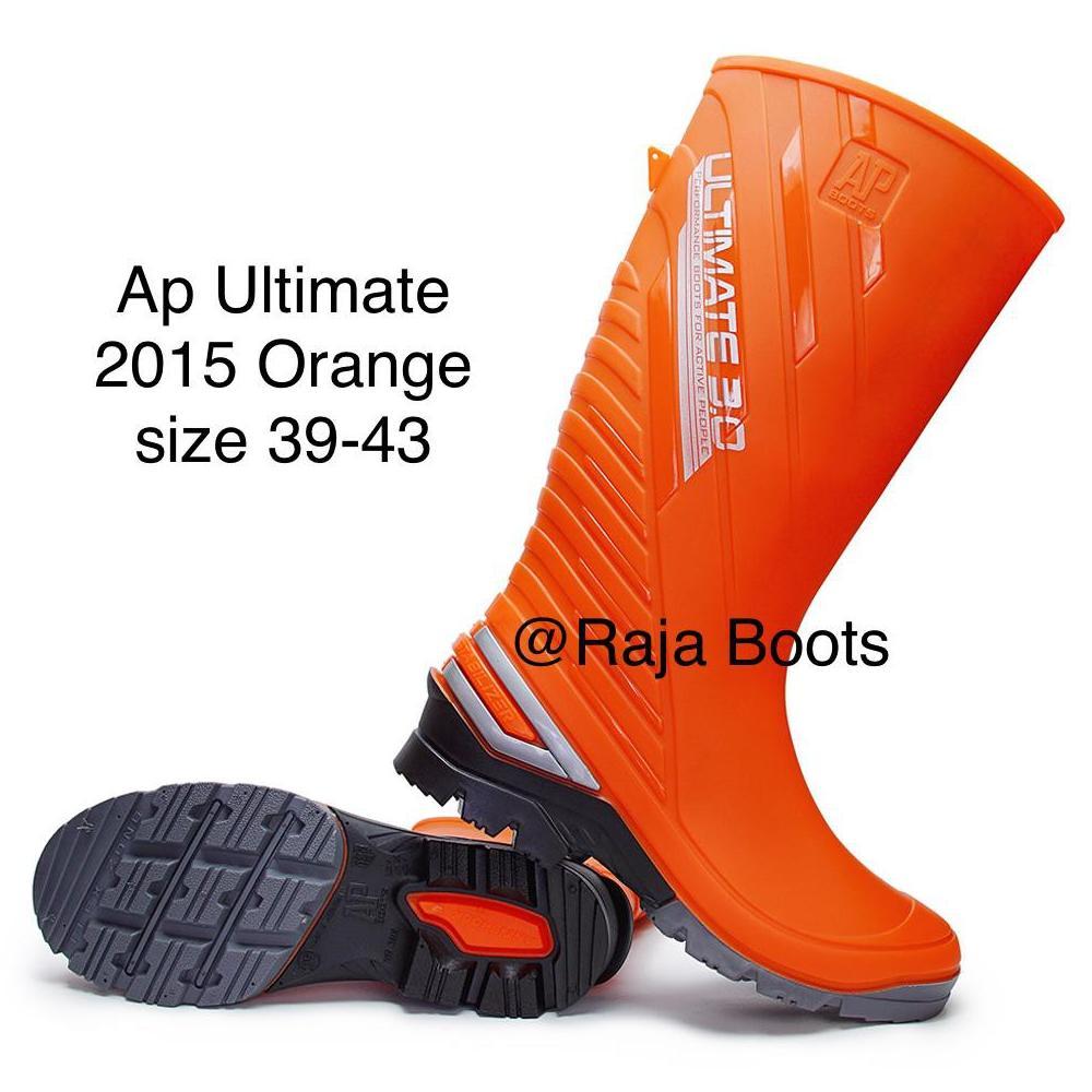 Sepatu Boot Tinggi Ap 2015 Orange