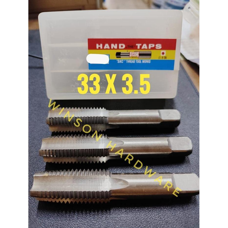 Handtap Skc M33X3.5 / Hand Taps Mata Tap Inch M 33 X 3,5 Skc / Hand Tap M33 X 3.5 New Stok