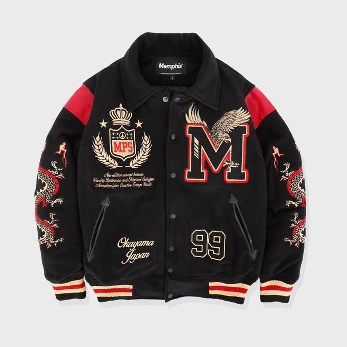 PREMIUM / Memphisorigins - jacket varsity okayama unisex (Limited Edition)