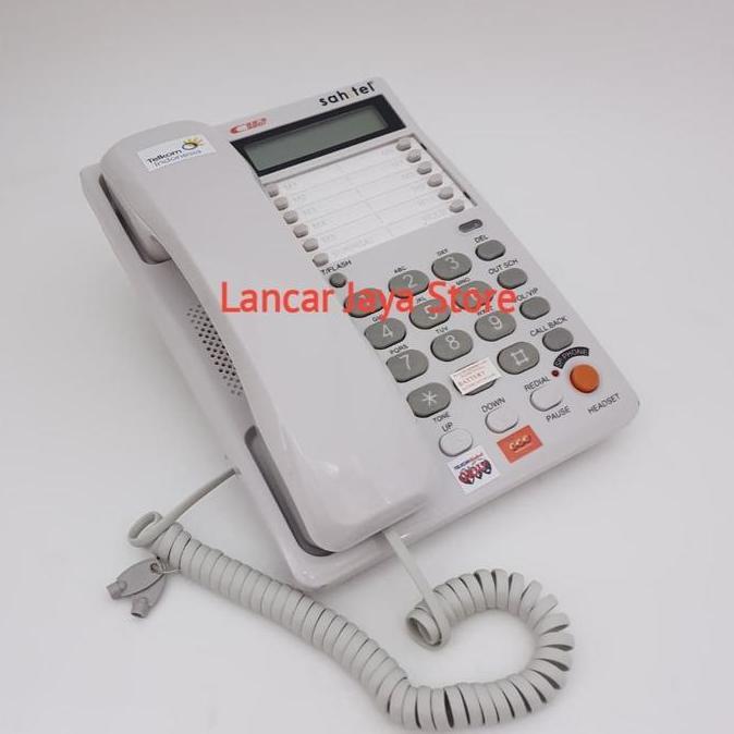 Sahitel S75 Putih / Telepon Rumah Sahitel S-75 (White)