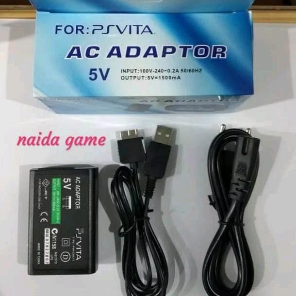 Weargo- Adaptor Ps Vita Fat / Tebal / Charger Ps Vita Tebal/Fat