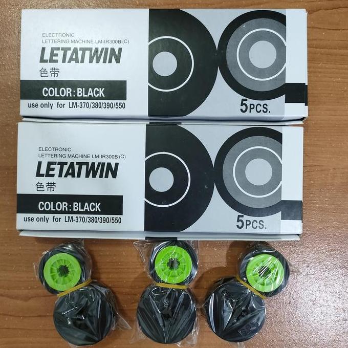 Tier- Tinta Ink Ribbon Cartridge Pita Letatwin Lm-Ir300B Lm 370 380 390A 390 550 550A Lm370 Lm380 Lm