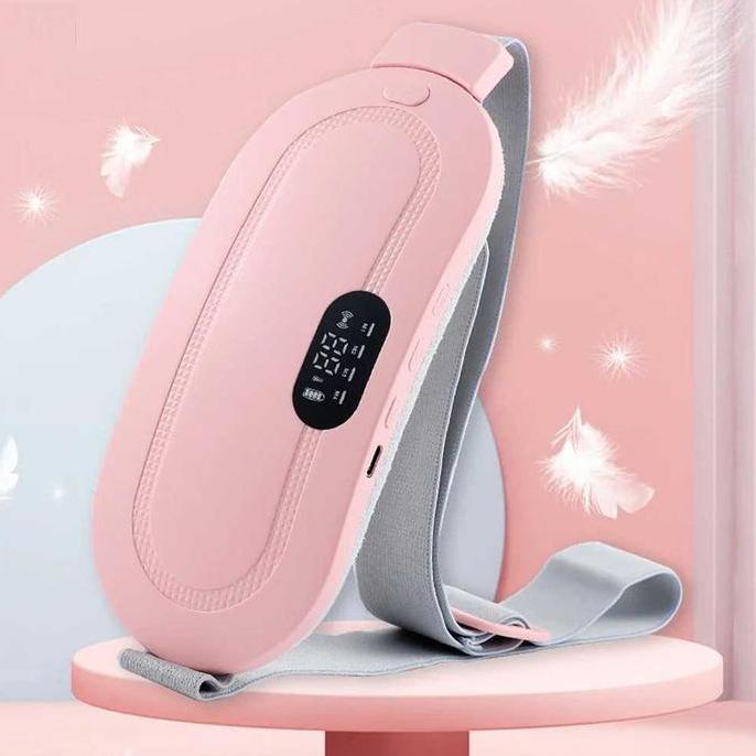 Sapopoe Saviha 971S Sabuk Pijat Penghangat Menstruasi Penghangat Perut Pereda Nyeri Haid Bantal Pema