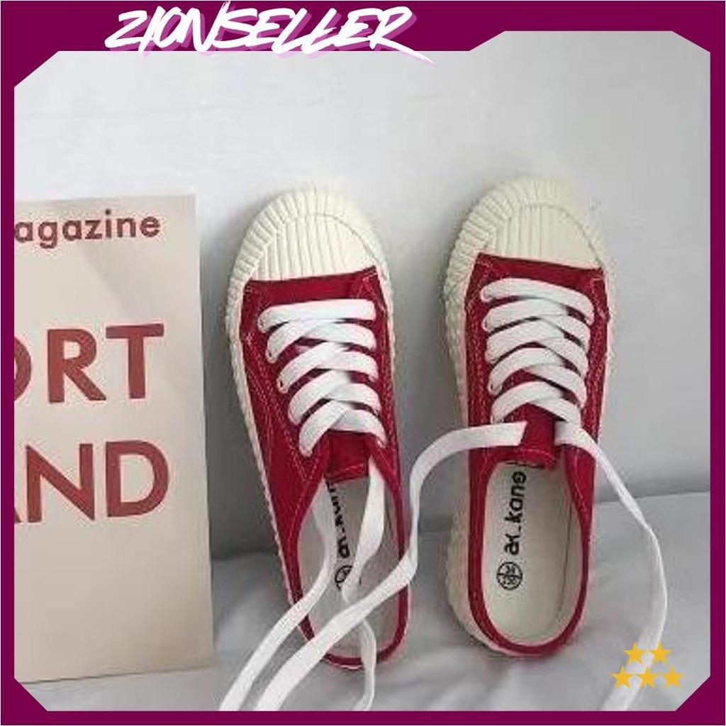 NS8037 Sepatu Kanvas Wanita Sepatu Sneakers Wanita Fashion Sepatu Casual Wanita STI Promo Puncak