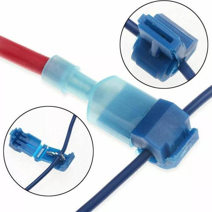 Barkahjualan7 - ID-Apexride 120 PCS/BOX Klip Terminal Multi Kabel Penyambungan Kabel Cepat Klip Kone