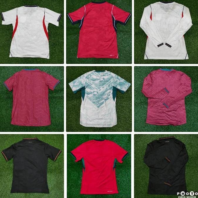 PLAYER ISSUE INGGRIS PORTUGAL HOME AWAY JERSEY BAJU BOLA PIALA DUNIA EROPA 2022 2024 2026 IMPORT JUM