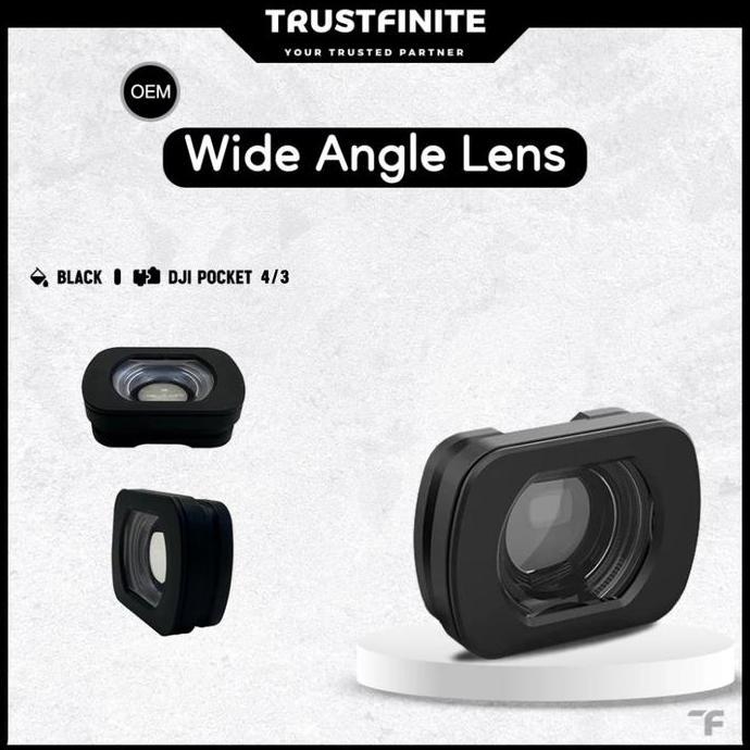 OEM Wide Angle Lens Filter for DJI Pocket 3 / DJI Osmo Pocket 3 / DJI Osmo Pocket 4