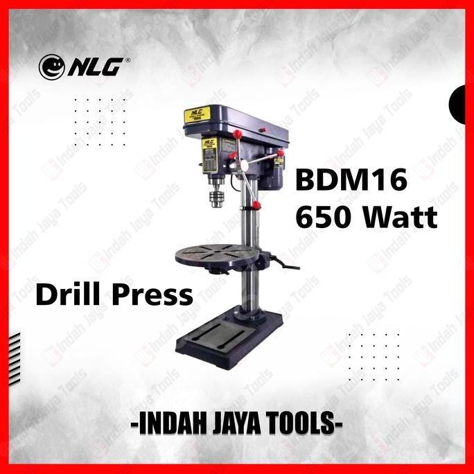 NLG BDM16 Mesin Bor Duduk 16 mm 650 Watt - Bench Drill Press