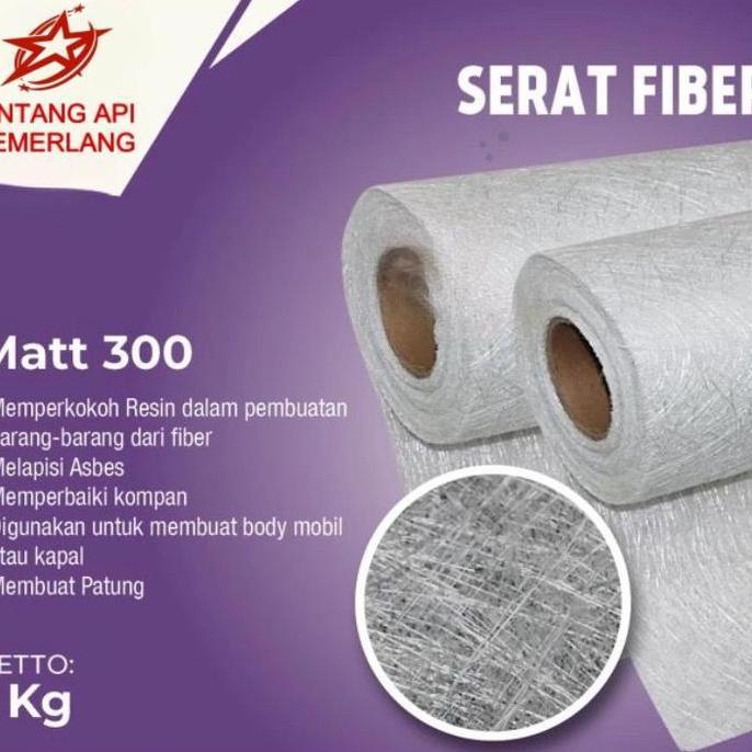 INDA SERAT FIBER / SERAT FIBER AQUAPROOF / SERAT FIBER ROLL 300GSM