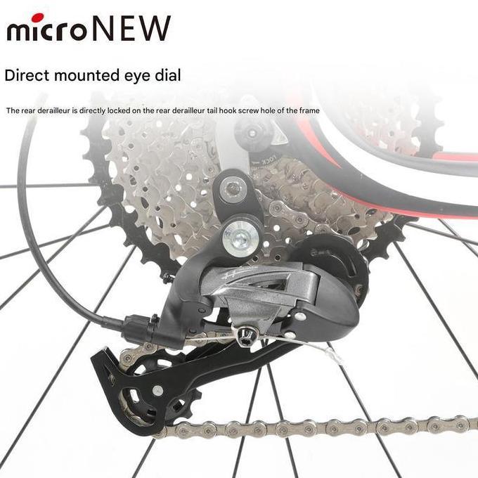 MICRONEW RD SEPEDA MTB ROADBIKE REAR DERAILLEUR 7 8 9 10 11 SPEED PROMO