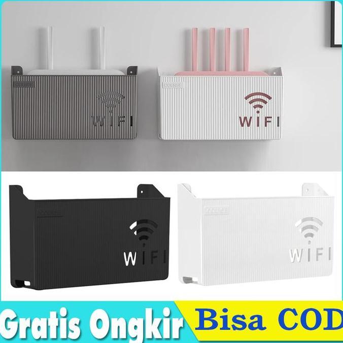 MEND Kotak Penyimpan Router Wifi / Rak Wifi Dinding / Tempat Router Wifi