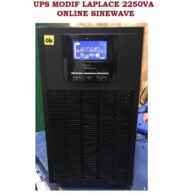UPS MODIFIKASI Ups Laplace MP NC Smart 2250Va /1600W ONLINE SINEWAVE