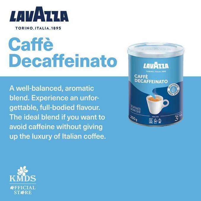 Lavazza Coffe Caffe Decaffeinato Ground 250 gr