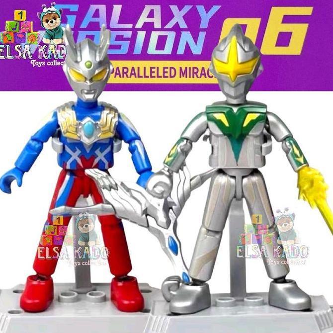Blokees Ultraman Galaxy Version volume 6 Action Figure Ultra Man Unpararelleled Miracle GV Vol 6 / B