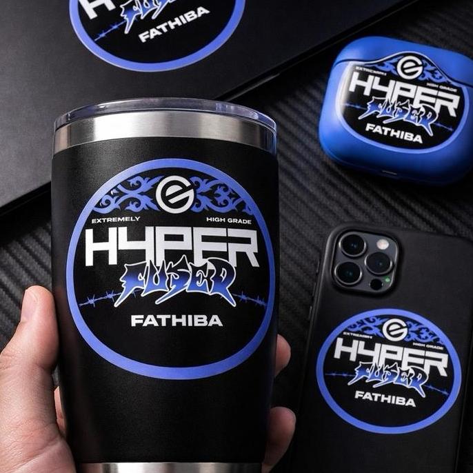 Garilo Hyper EYAIO - Stiker Karya Seniman Fathiba Ukuran 2.5MM