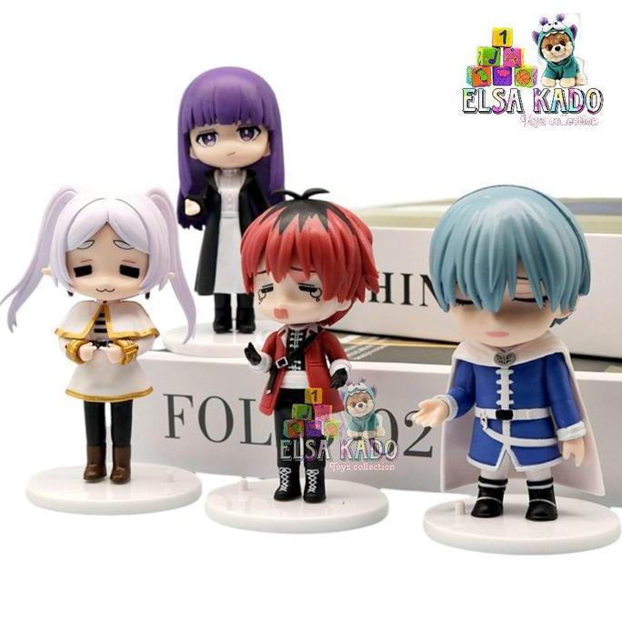 Frieren Beyond Journey's Figure Chibi 10cm Himmel / Fern / Stark