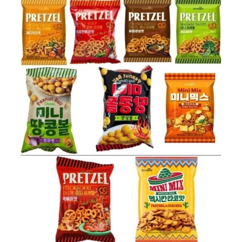 Samjin Pretzel Korean Snack