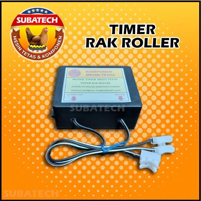 Modul Timer Rak Roller Mesin Tetas Full Otomatis Penetas