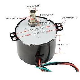 Motor Gearbox 50Ktyz 50 Ktyz 2Rpm 3Rpm 2.5Rpm 220V Syncronous Motor